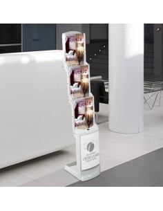 Stojak reklamowy Real Bianco 3 x A4 2