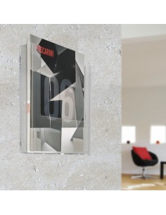 Gazetnik na ścianę z plexi Taymar 2