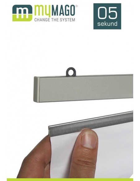 Listwy do podwieszania plakatów - system MyMAGO®