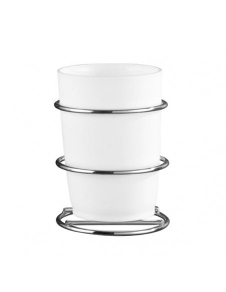 Kubek na szczoteczki z uchwytem bez wiercenia