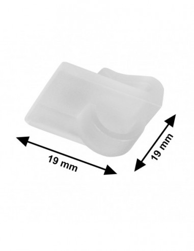 Zaczep do sufitu podwieszanego - wymiary