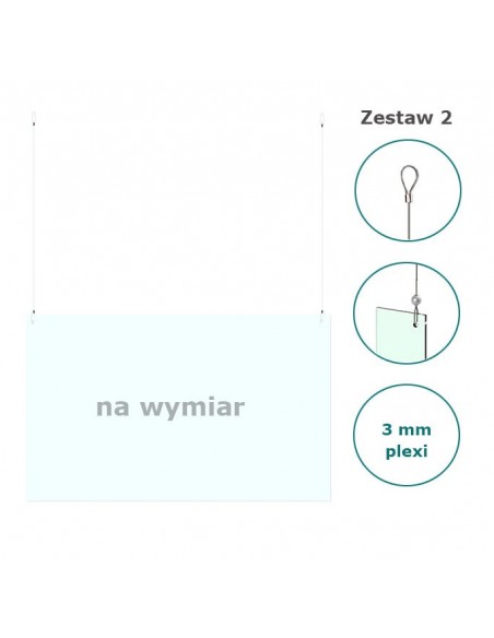 Osłona antywirusowa podwieszana na wymiar