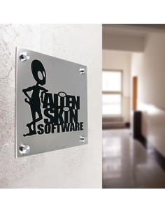 Śruba z ozdobną nasadką Fisso Micro Steel 2