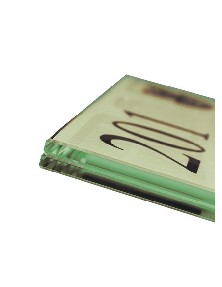 Tabliczka informacyjna ze szkła hartowanego Infoglass