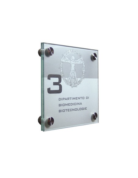 Tabliczka ze szkła hartowanego Infoglass & Steel