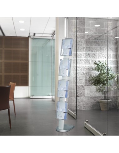 Stojak z kieszeniami na ulotki Solidzip