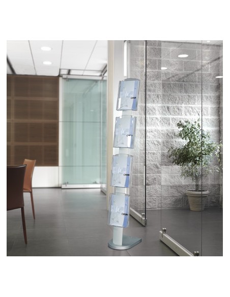 Stojak z kieszeniami na ulotki Solidzip