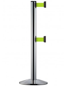 Słupki z podwójną taśmą Double Belt 2