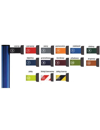 Kolory taśm Kolory taśm