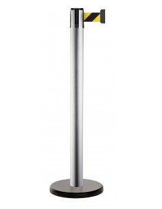 Słupki odgradzające z taśmą Pure 2