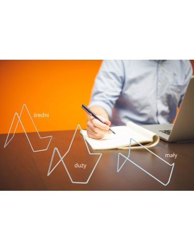 Podstawki prezentacyjne z drutu