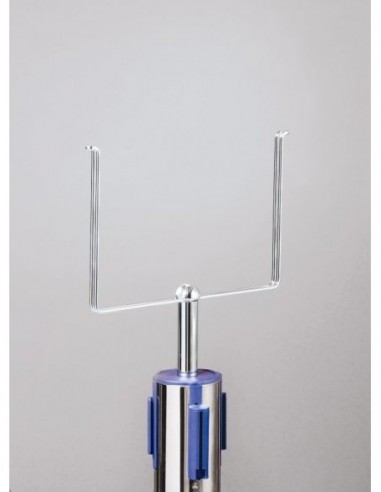 Uchwyt zamocowany na słupku