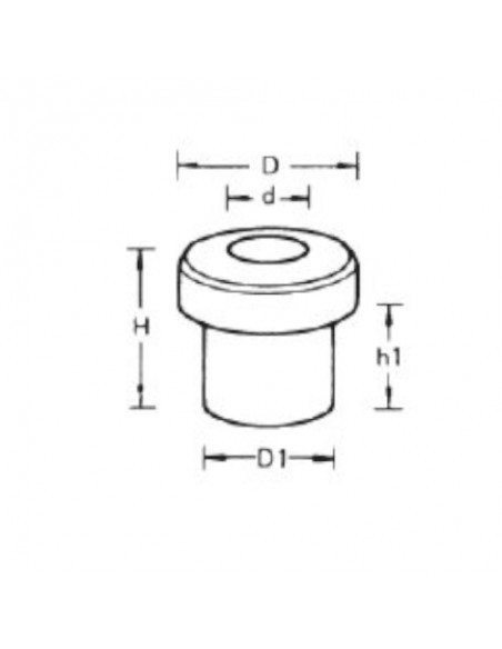 przelotka do linki stalowe. Rysunek techniczny