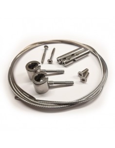 Zestaw mocowań do linki 4 mm 2