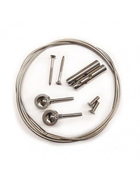 Zestaw mocowań do linki 4 mm