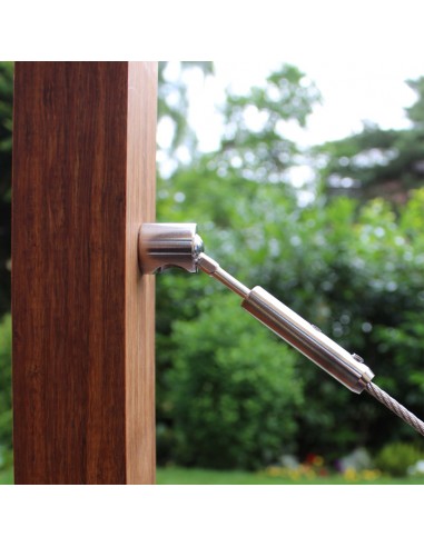 Montaż linki pod skosem