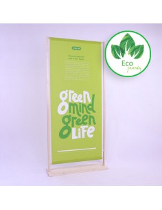 Drewniany stojak na grafikę Wood Boarder 2