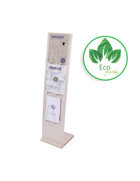 Stojak drewniany 3 x A4 Velo Wood