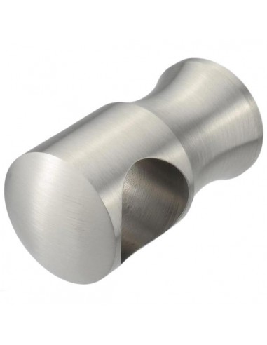 Uchwyt przelotowy w stali nierdzewnej.