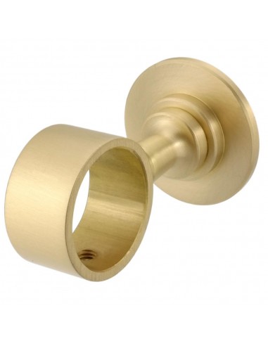 Uchwyt przelotowy złoty matowy