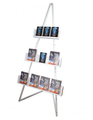 Konstrukcja sztalugi z półkami