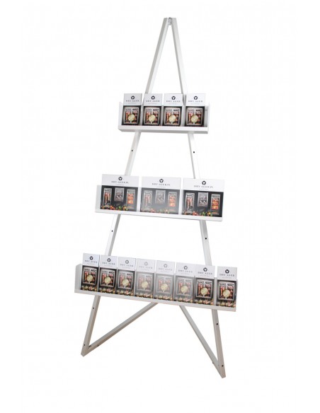 Półki do sztalugi wystawowej