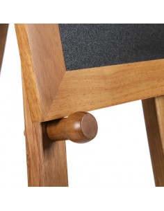 Drewniane sztalugi ekspozycyjne 2