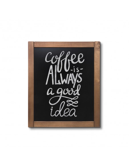 Drewniana tablica kredowa Vintage