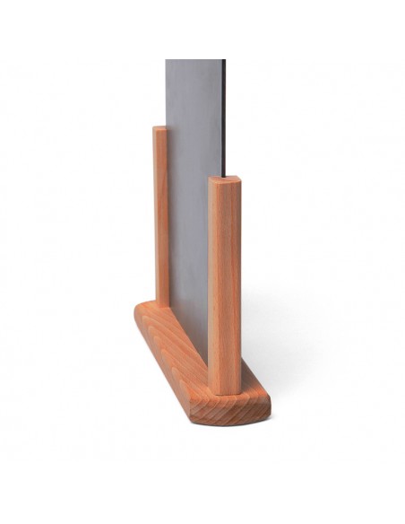 Stojaczek na menu pisane kredą