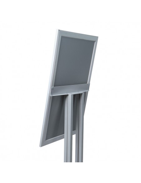 Stojak z gablotą na menu