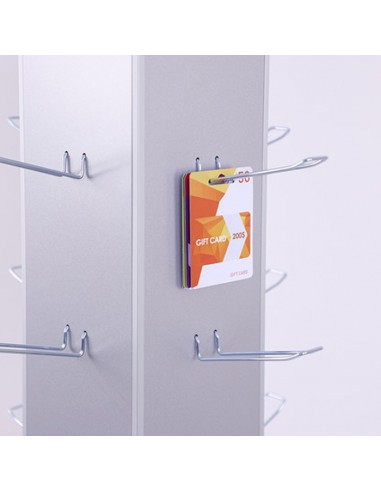 Stojak z hakami na blistry