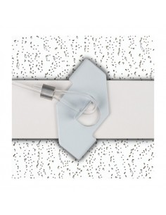 Klips sufitowy z linką transparentną i haczykiem 2