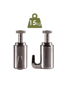 Klips sufitowy z linką stalową i hakiem 2