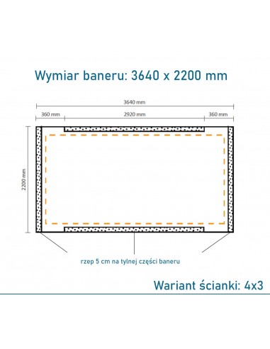 Projekt do ścianki 4x3 Projekt do ścianki 4x3
