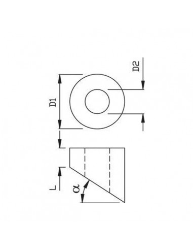 Podkładka stalowa do prowadzenia...