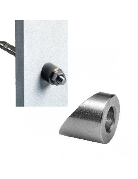 Podkładka stalowa do prowadzenia linki po skosie 40° - 8,5 mm