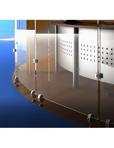 Ścianki działowe łączone zaciskami Klemetric