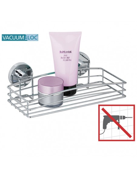 Półka łazienkowa bez wiercenia Wenko