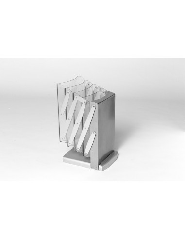 Stojak reklamowy Deluxe po złożeniu Stojak reklamowy Deluxe po złożeniu