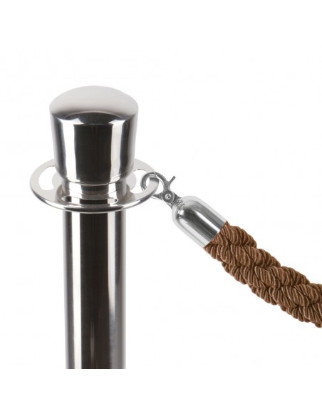 Słupek odgradzający z kopułą