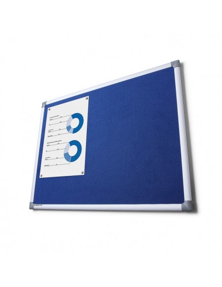 Tablica filcowa Scritto® niebieska, 60 x 90 cm Tablica filcowa Scritto® niebieska, 60 x 90 cm
