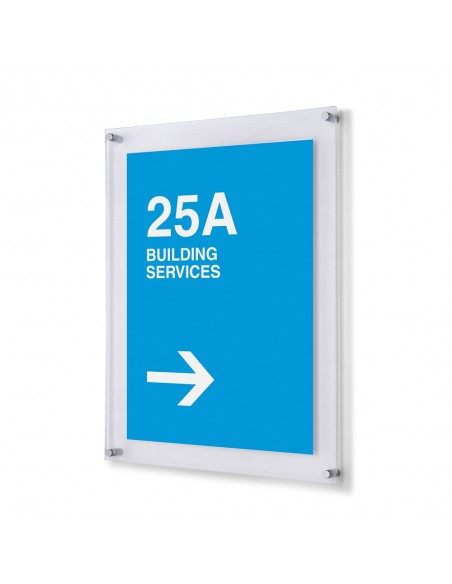 Tabliczka na dystansach Sandwich A3