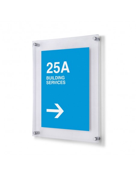 Tabliczka na dystansach Sandwich A4