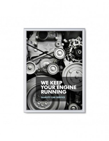 Rama zatrzaskowa 25 mm - 50 x 70 cm, ogniotrwała B1