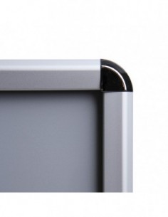 Ramka OWZ 32 mm - 70 x 100 cm srebrna 2