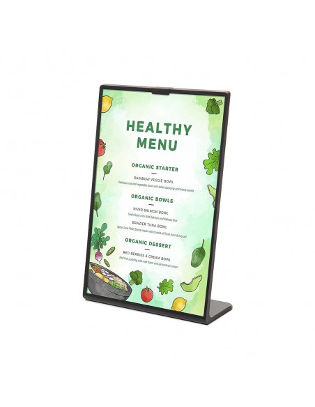 Stojaczek informacyjny A5 czarny