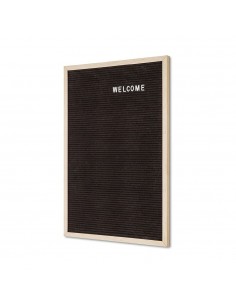 Czarna tablica literowa, 40 x 60 cm 2