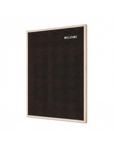 Tablica literowa czarna