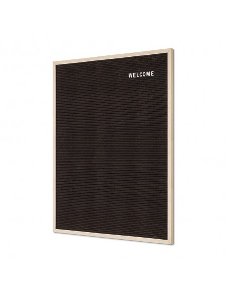 Tablica literowa czarna