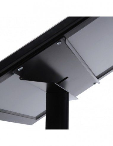 Zewnętrzna gablotka na Menu montaż